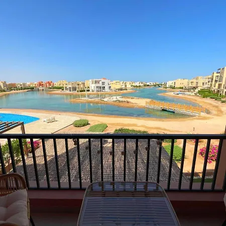 Boho Chic - Scenic Lagoon View At Tawila, Gouna Hurghada Exterior photo